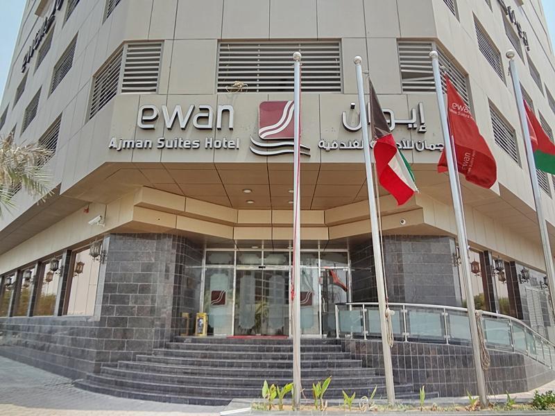 Ewan Ajman Suites Hotel Exteriér fotografie
