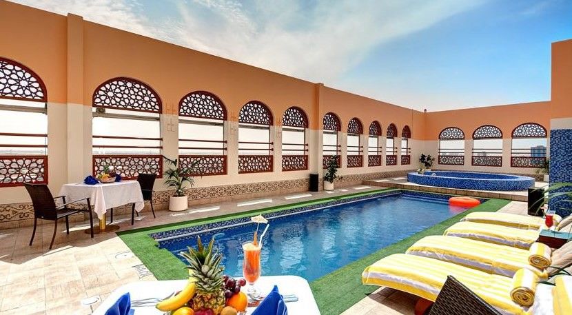 Ewan Ajman Suites Hotel Exteriér fotografie